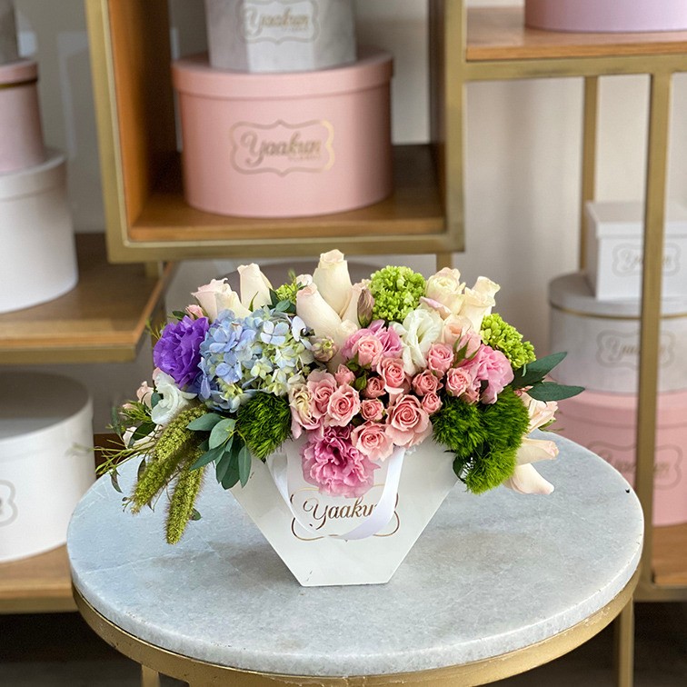 ABANICO BLANCO TIERNO AMOR